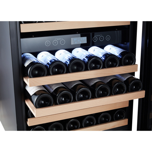 Встраиваемый винный шкаф Libhof CKD-42 серебристый фото 5