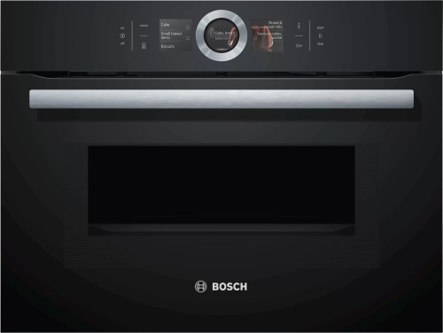 Встраиваемый электрический духовой шкаф Bosch CMG676BB1 фото 2