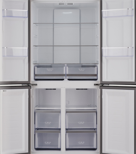 Холодильник Tesler RCD-482I BLACK GLASS фото 3