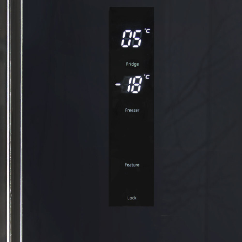 Холодильник Ginzzu NFK-575 черный фото 5