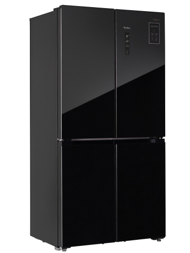 Холодильник Tesler RCD-545I BLACK GLASS фото 2