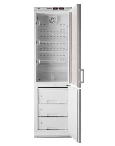 Холодильник фармацевтический Pozis ХЛ-340 стекло/металл фото 4