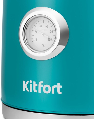 Чайник электрический Kitfort КТ-6144-2 бирюзовый фото 7