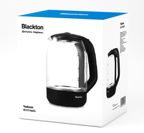 Чайник электрический Blackton Bt KT1823G черный фото 6