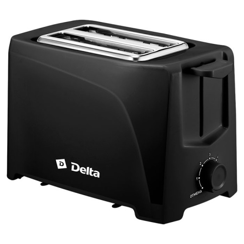 Тостер Delta DL-6900 черный фото 2
