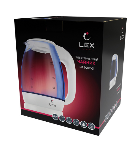 Чайник электрический Lex LX3002-3 фото 5