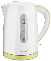 Чайник электрический Zelmer ZCK7616L white/lime