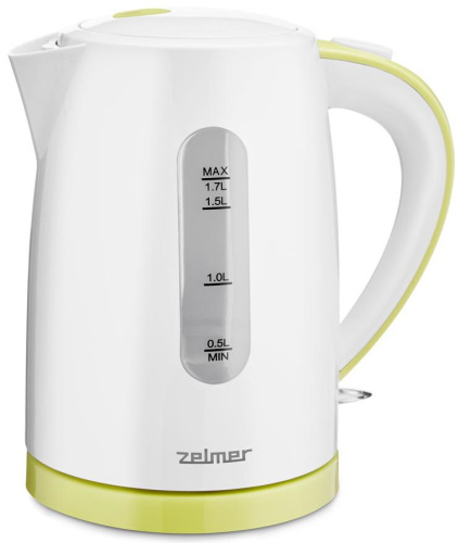 Чайник электрический Zelmer ZCK7616L white/lime