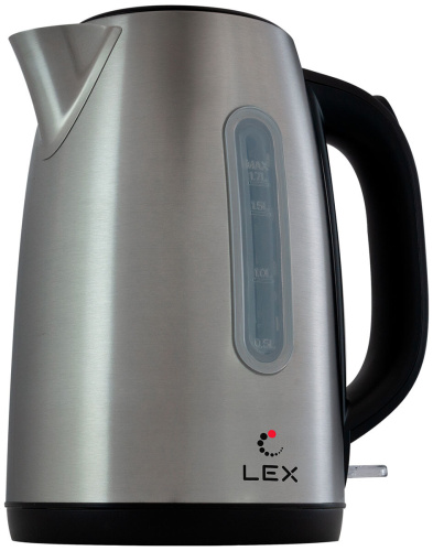 Чайник электрический Lex LX 30017-1 брашированная сталь фото 2
