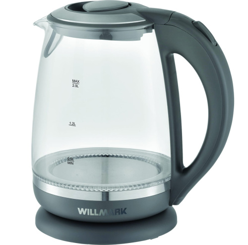Чайник электрический Willmark WEK-2005G серый фото 2