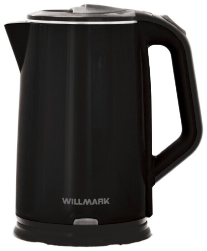 Чайник электрический Willmark WEK-2012PS черный фото 2