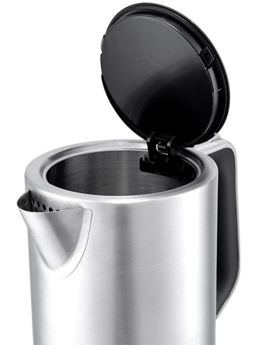 Чайник электрический Kitfort КТ-621 серебристый фото 6