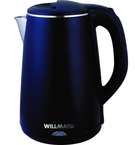 Чайник электрический Willmark WEK-2002PS синий фото 2
