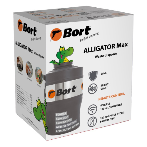 Измельчитель пищевых отходов Bort Alligator Max (93410778) фото 7