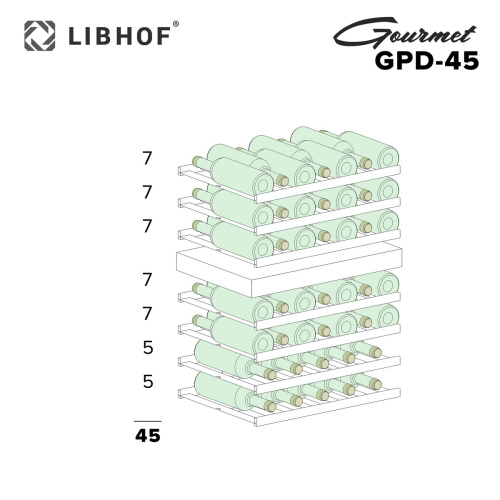 Винный шкаф Libhof Premium GPD-45 фото 12