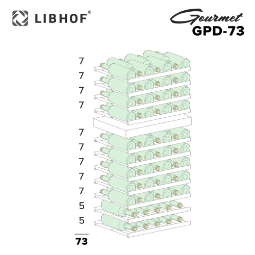 Винный шкаф Libhof Premium GPD-73 фото 11