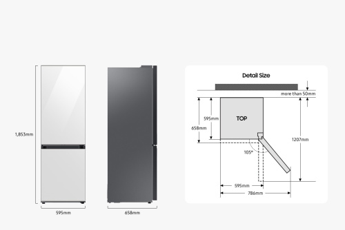 Холодильник Samsung RB34A7B4F22 фото 15