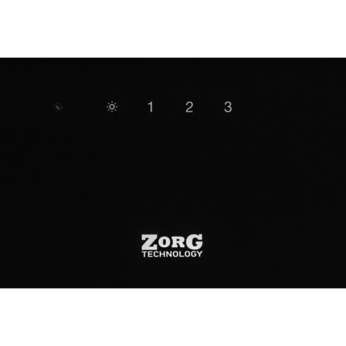 Каминная вытяжка ZorG Kent 700 60 S (сенсор) черный фото 5