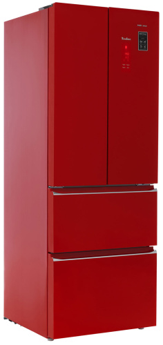 Холодильник Tesler RFD-361I RED GLASS фото 8