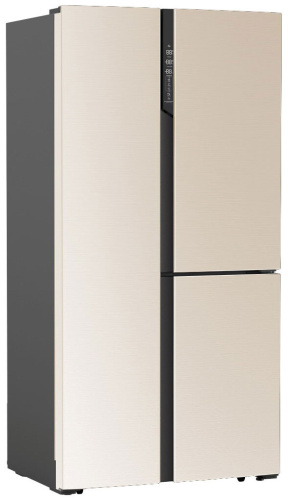 Холодильник Ginzzu NFK-610 шампань фото 2