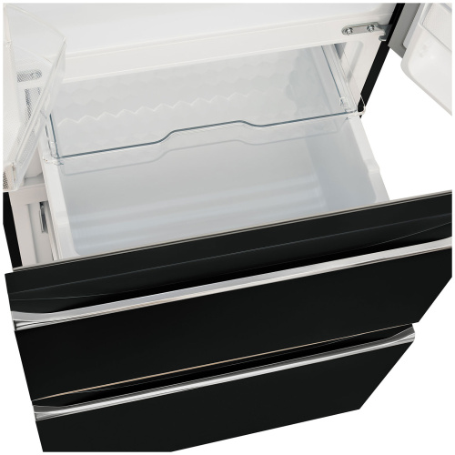Холодильник Tesler RFD-361I BLACK GLASS фото 5