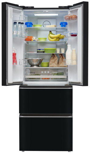 Холодильник Tesler RFD-361I BLACK GLASS фото 7