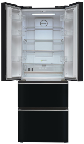 Холодильник Tesler RFD-361I BLACK GLASS фото 8