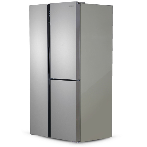 Холодильник Ginzzu NFK-610 стальной фото 3