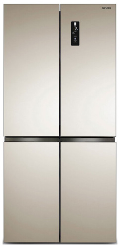 Холодильник Ginzzu NFK-515 золотистый