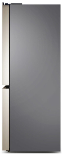 Холодильник Ginzzu NFK-515 золотистый фото 5