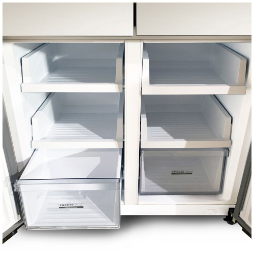 Холодильник Ginzzu NFK-515 золотистый фото 8