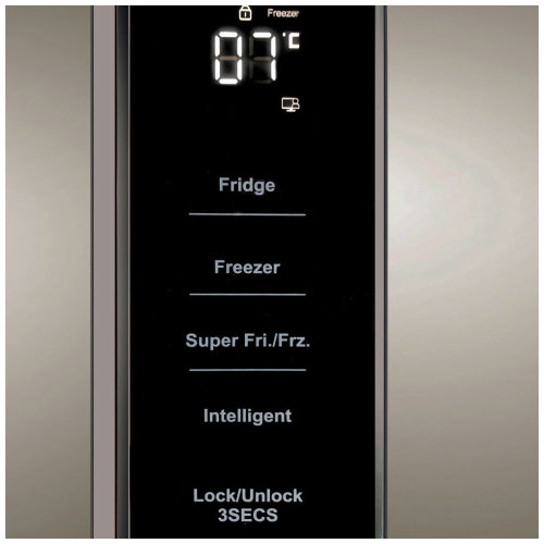 Холодильник Ginzzu NFI-5212 золотистый фото 4