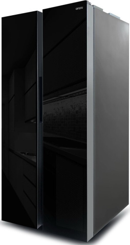 Холодильник Ginzzu NFI-5212 черное стекло фото 11