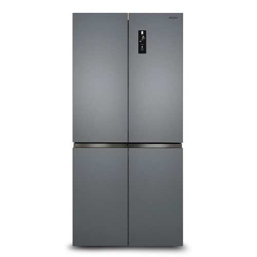 Холодильник Ginzzu NFK-515 стальной фото 2