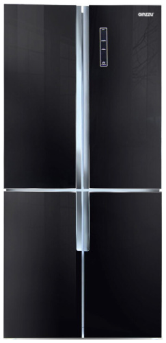 Холодильник Ginzzu NFK-510 черный фото 2