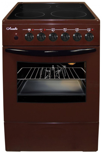 Электрическая плита Лысьва EF4004MK00 (ЭПС 404 МС) коричневый фото 2