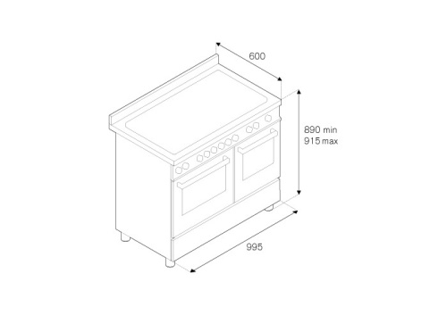 Электрическая плита Bertazzoni PRO100 5 IMFE D BIT фото 3