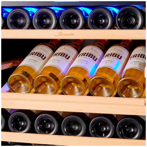 Встраиваемый винный шкаф Libhof SOD-160 silver фото 13