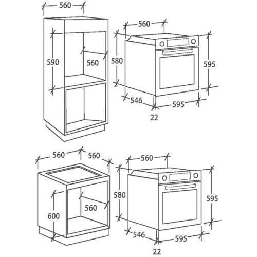 Встраиваемый электрический духовой шкаф Candy FCPK 626 XL фото 3