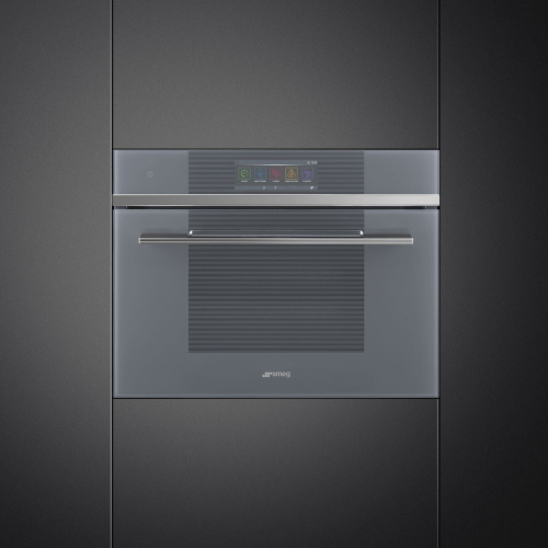 Встраиваемый электрический духовой шкаф Smeg SF4106WMCS фото 3