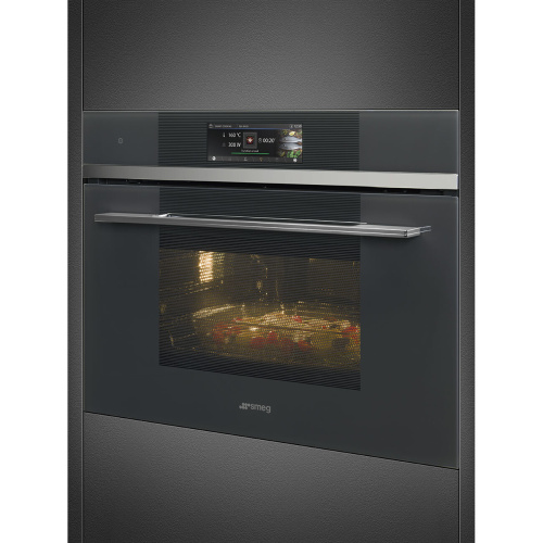 Встраиваемый электрический духовой шкаф Smeg SF4106WMCS фото 4