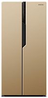 Холодильник Ascoli ACDG450WE золотой