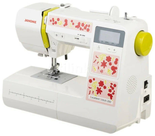 Швейная машина Janome Excellent Stitch 200 белый фото 3