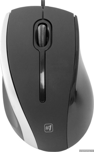 Мышь Defender MM-340 черный/серый фото 2