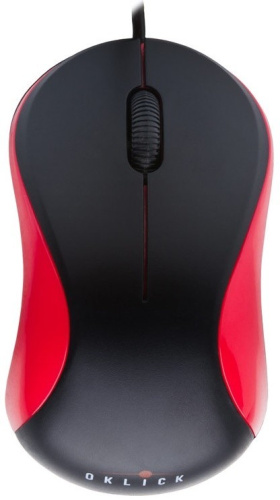 Мышь Oklick 115S Black/Red фото 2