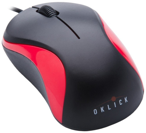 Мышь Oklick 115S Black/Red фото 6