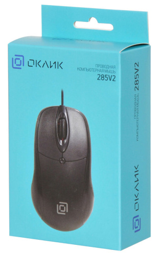 Мышь Oklick 285V2 USB черный фото 10