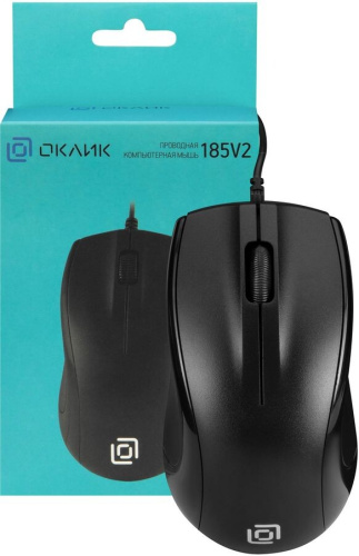 Мышь Oklick 185V2 USB черный (1185962) фото 11