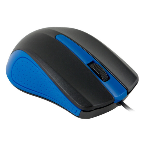 Мышь Oklick 225M USB черный/синий фото 4