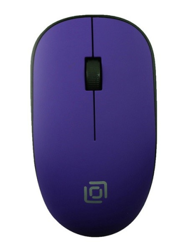 Мышь Oklick 515MW черный/пурпурный фото 2